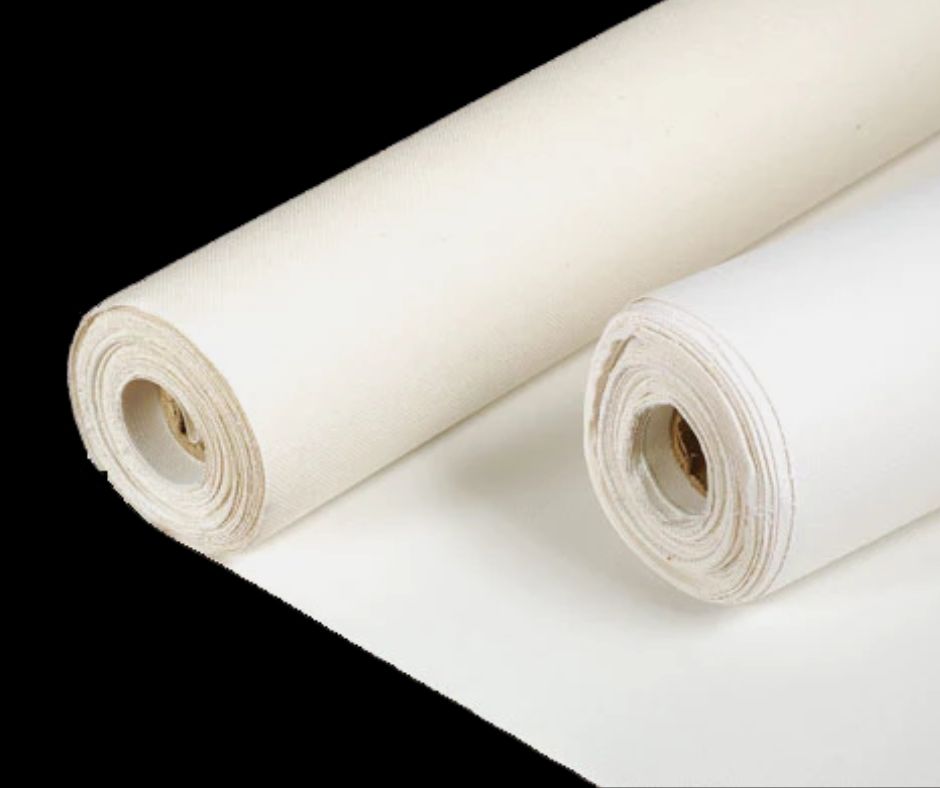 canvas and linen rolls 